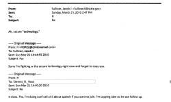 Hillary Email Security