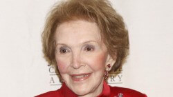 BEVERLY HILLS, CA - APRIL 8:  Honoree and former First Lady Nancy Reagan poses at the John Wayne Cancer Institute Auxiliary's 21st Annual Odyssey Ball  at the Beverly Hilton on April 8, 2006 in Beverly Hills, California. (Photo by Kevin Winter/Getty Images)
