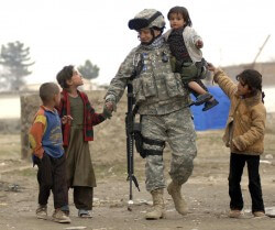 070408-F-3961R-900 Murderous U.S. soldier battling mob of angry Afghanis who hate our troops