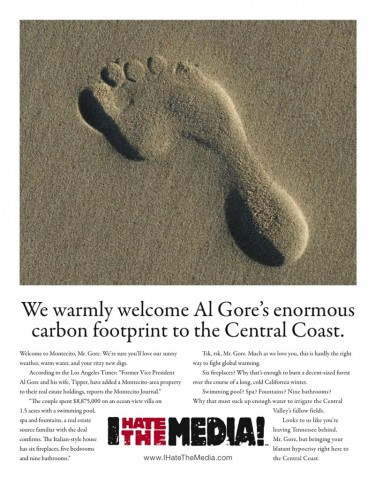 Al Gore Montecito Journal newspaper ad