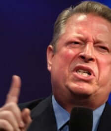 Al Gore gets all hot and bothered during global warming speech