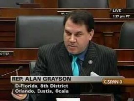 The guy who follows Alan Grayson around apologizing for his comments has real job security