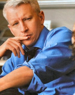 A very pensive Anderson Cooper wonders where his viewers went