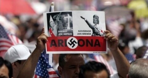 Arizona nazi sign