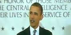 Barack Obama, bravely putting the “I” in CIA