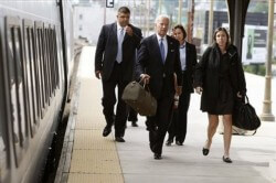 Obama Biden 2008 By the time Joe Biden's brain catches up with his mouth, the train has usually left the station.