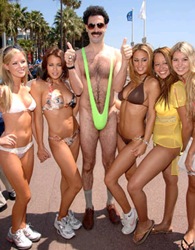 borat and girls