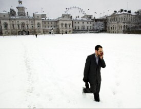 A little global warming might feel good right about now
