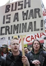 Bush-is-a-war-criminal
