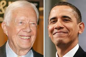 You are now entering the Vortex of Bad Presidents: Carter to meet with Obama
