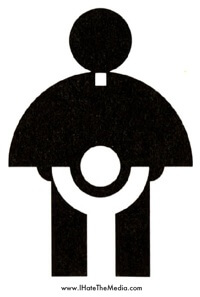 Cathoiic Priest Boy Logo