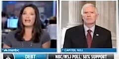 Epic Fail: MSNBC info-ditz takes on Congressman over debt ceiling