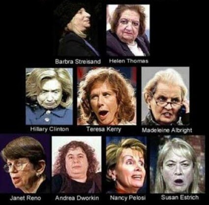 ugly democrat women