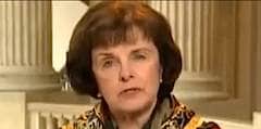 Democrat Senator Dianne Feinstein says, “We need to go in and arrest Gaddafi”