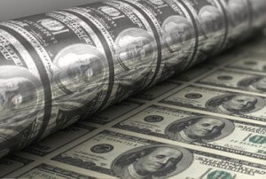 dollar-printing-press