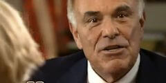 Pennsylvania Governor Ed Rendell loses it, calls Leslie Stahl an idiot and a simpleton