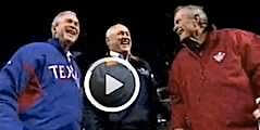 Hope and Change-up: Crowd roars its approval as George Bush throws out first pitch at World Series game