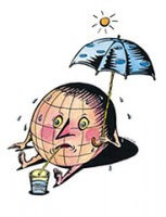 global_warming_cartoon illustration by Mike Cogh