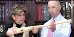 Gloria Allred demonstrates anal sex on TV
