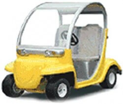 How innovative can the PeaPod be when it looks just like a golf cart?