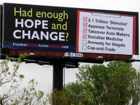 anti-obama billboard anti-obama billboard