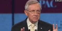 harry reid angry at obama