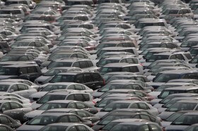 Great news!!! Car sales are only down 28% this month!!!