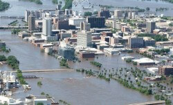 Iowa flooding looked as bad as many sections of New Orleans. So where was the media? Where was Sean Penn?