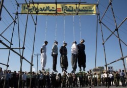 State sanctioned execution of homosexuals in <s>Alabama</s> <s>Mississippi</s> Iran