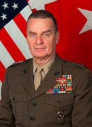 Don't ask retired Marine Gen. James Jones about "Don't ask, don't tell."