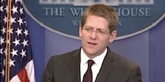 We may have to waterboard Jay Carney to get him to admit that waterboarding helped us get Bin Laden