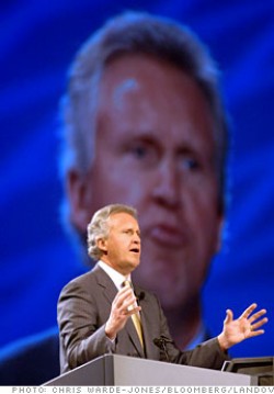 Jeff Immelt hates greedy, overpaid executives. Unless their name is Jeff Immelt.