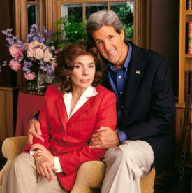 The lovely Teresa Heinz Kerry and her second favorite condiment