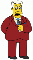 kent_brockman Kent Brockman, apparent role model for most of the empty-headed reporters in America.