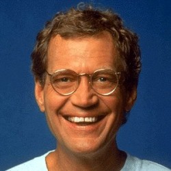 File photo of David Letterman from about 20 years ago, back when he was funny