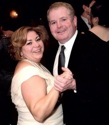 Congresswoman Linda Sanchez parties after a long day of jailing bloggers
