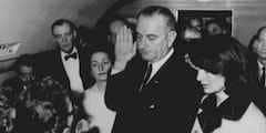 Historic news: MSNBC anchor announces that LBJ was never elected President