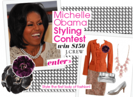 Michelle Obama fashion contest
