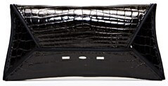 Michelle Obama's $5950 black alligator manila clutch