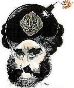 Don't like the famous Danish Mohammed cartoon? Go home, Farook.