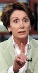 If waterboarding won't break Pelosi, threaten to withhold her Botox.
