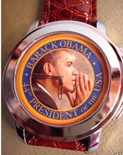 obama color wristwatch obama color wristwatch