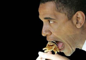 obama-eating