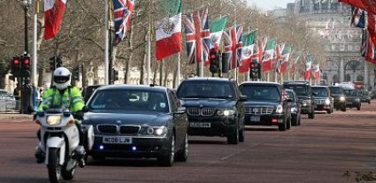 obama entourage london G20
