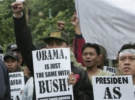 Indonesia Obama Protest