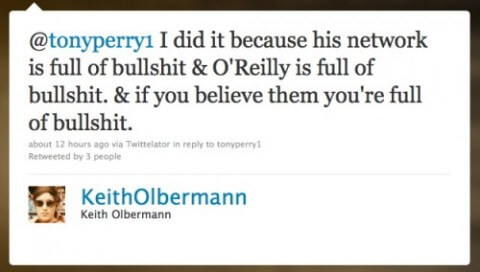 Keith Olbermann ends 2010 just as obnoxious as he began it
