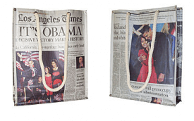 Barack Obama L.A. Times tote
