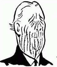 Dick Tracy villian Pruneface, a dead ringer for Robert Redford?