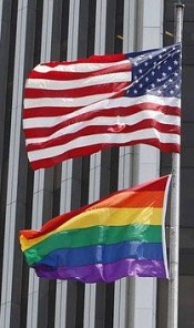 Despite aversion to pots of gold Fed flies a rainbow flag