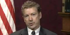 Rand Paul responds to the SOTU, networks put hands over ears and say “blah, blah, blah” to block out the sound